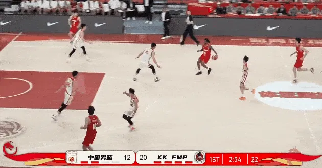 星空体育-中国男篮轮换阵容三分钟不得分，目前已经12-23落后对手